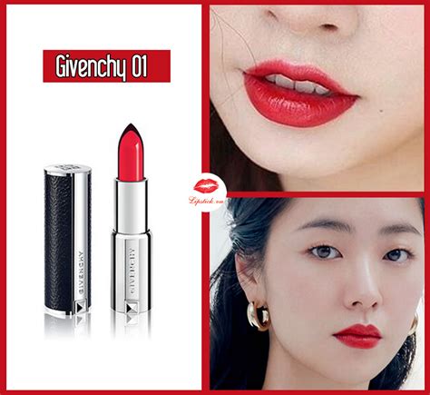 son givenchy 01 le rouge sculpt|Givenchy Fall 2017 .